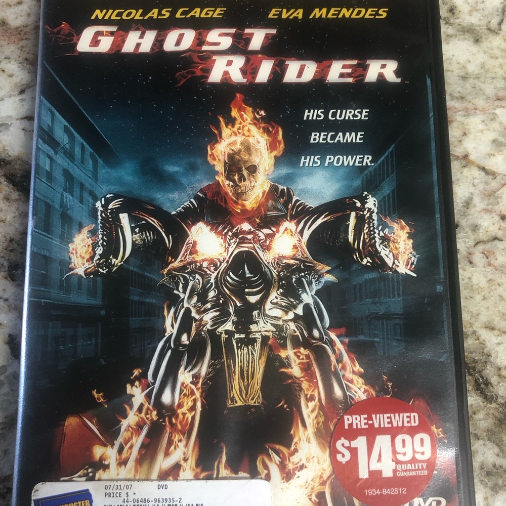 Ghost Rider DVD MOVIE
